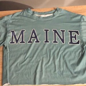 Cropped maine shirt